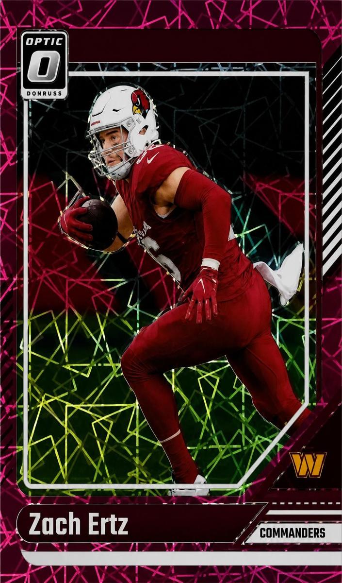 2024 Donruss Optic Football Pink Velocity Zach Ertz #197