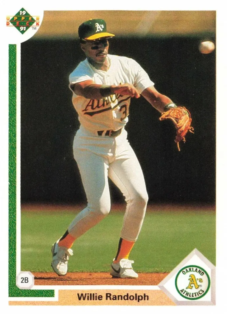 1991 Upper Deck Baseball Willie Randolph #421