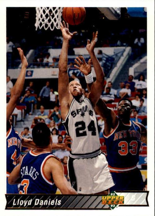 1992 Upper Deck Basketball Lloyd Daniels #86