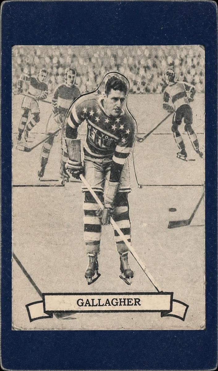 1936 O-Pee-Chee Hockey John Gallagher #108