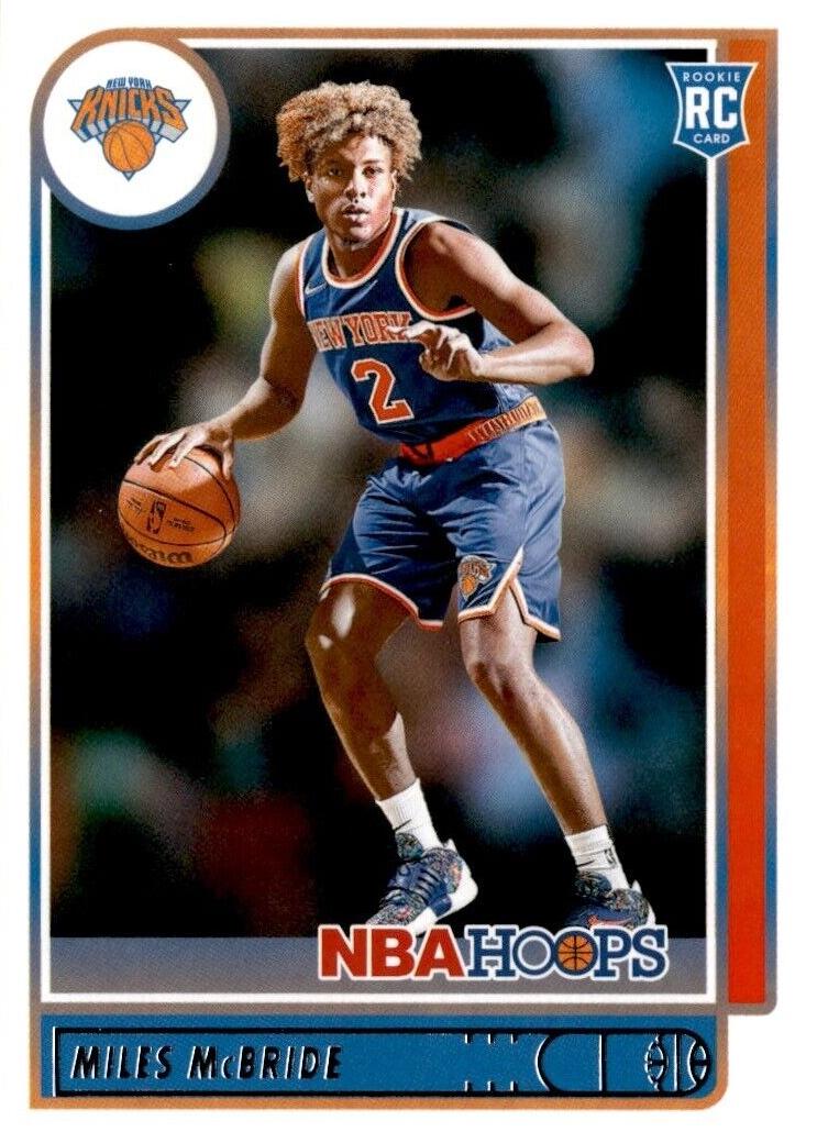 2021 Panini Hoops Basketball Miles McBride #232 PSA 10