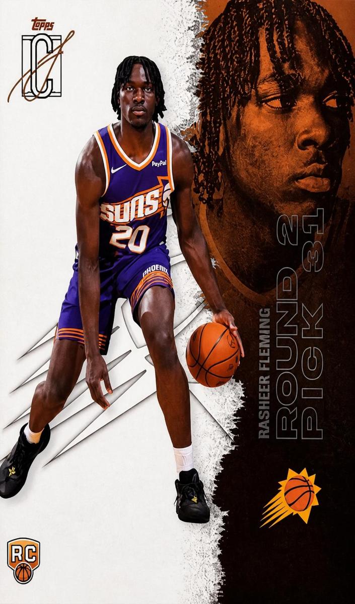 2025 Topps Signature Class Basketball Rasheer Fleming #124