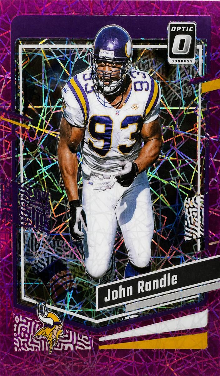 2023 Donruss Optic Football Pink Velocity John Randle #124