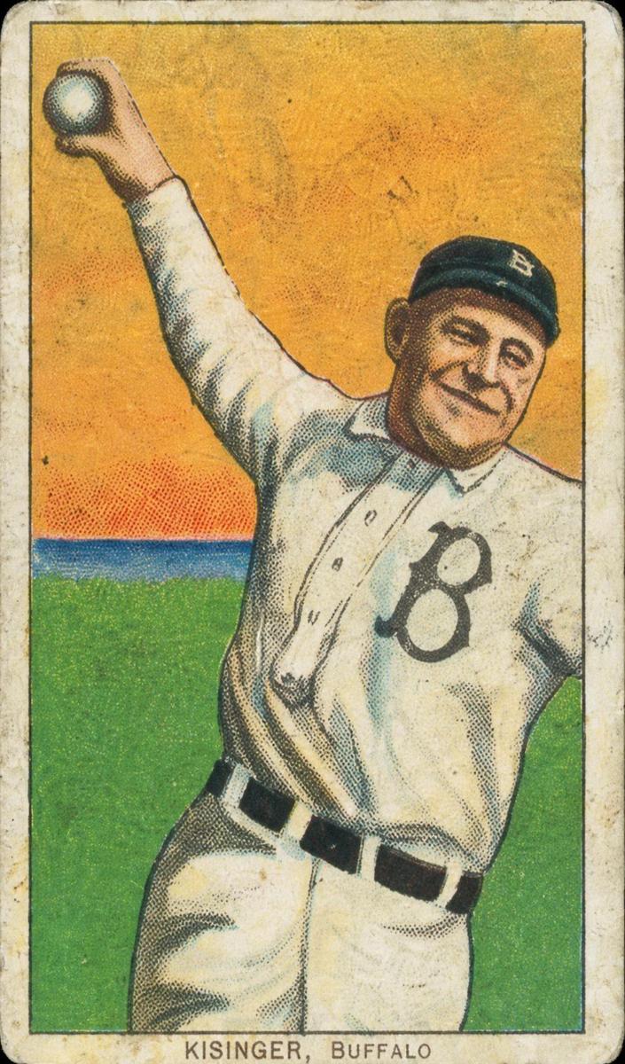 1909-11 T206 Baseball Rube Kisinger #NNO