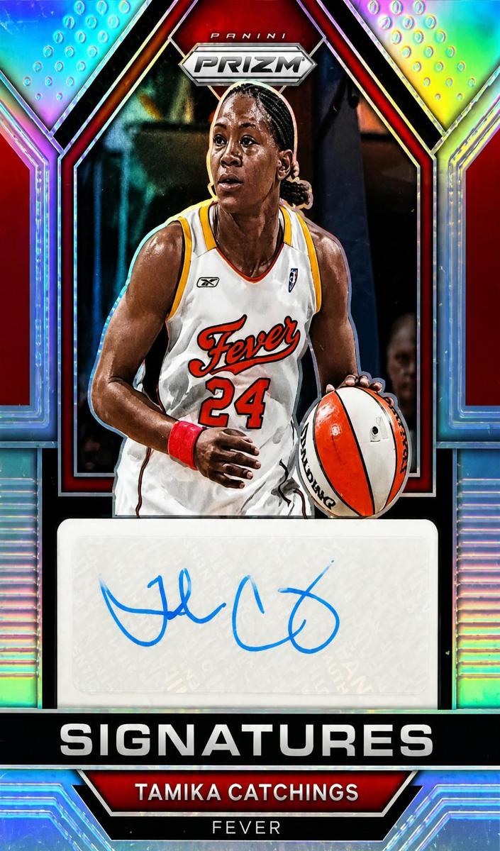 2023 Panini Prizm WNBA Basketball Silver Tamika Catchings #SG-TCT