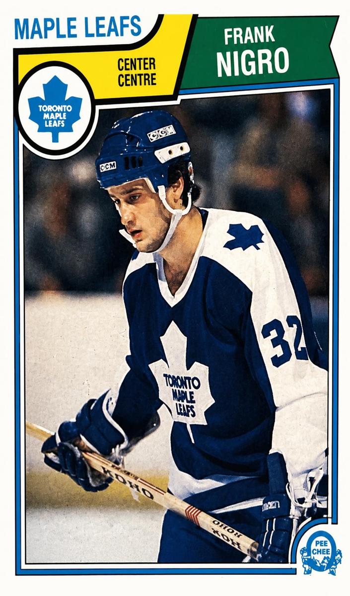 1983 O-Pee-Chee Hockey Frank Nigro #337 PSA 10