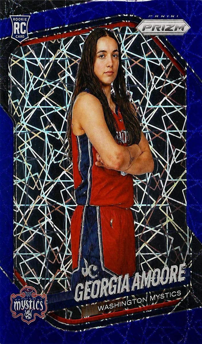 2025 Panini Prizm WNBA Basketball Blue Georgia Amoore #103
