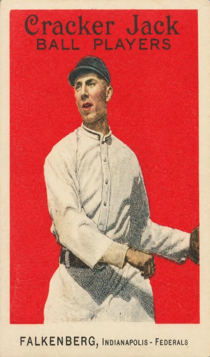 1914 Cracker Jack Baseball Cy Falkenberg #20