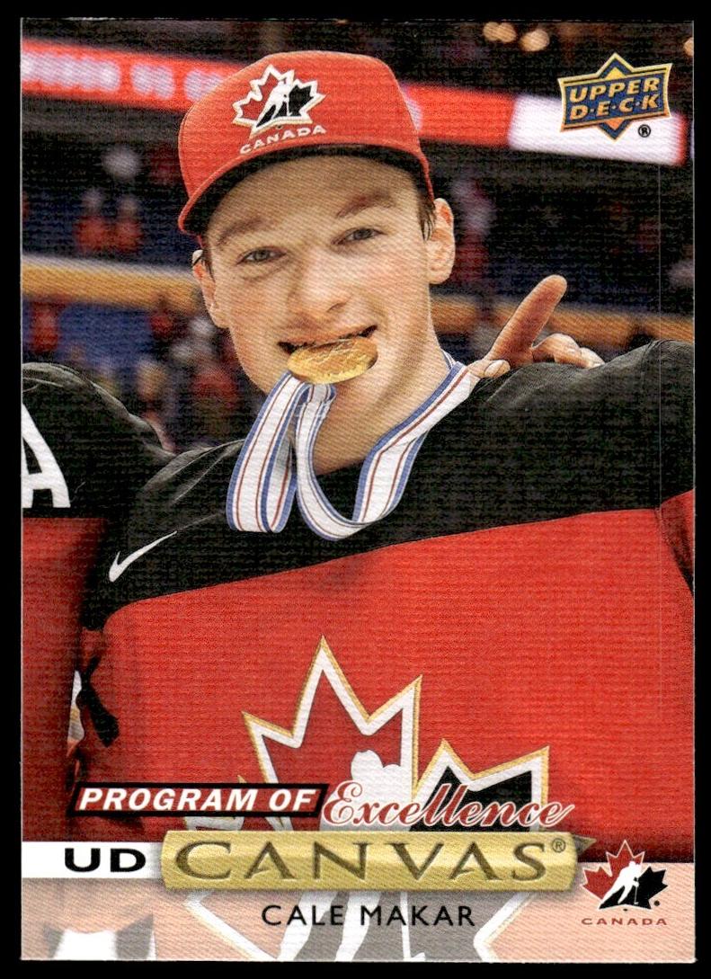 2019 Upper Deck Hockey Program Of Excellence Cale Makar ##C260