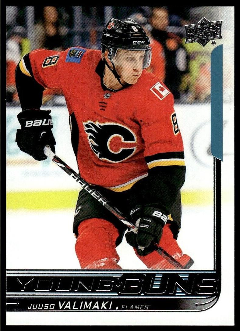 2018 Upper Deck Hockey Juuso Valimaki #477 BGS 9.5