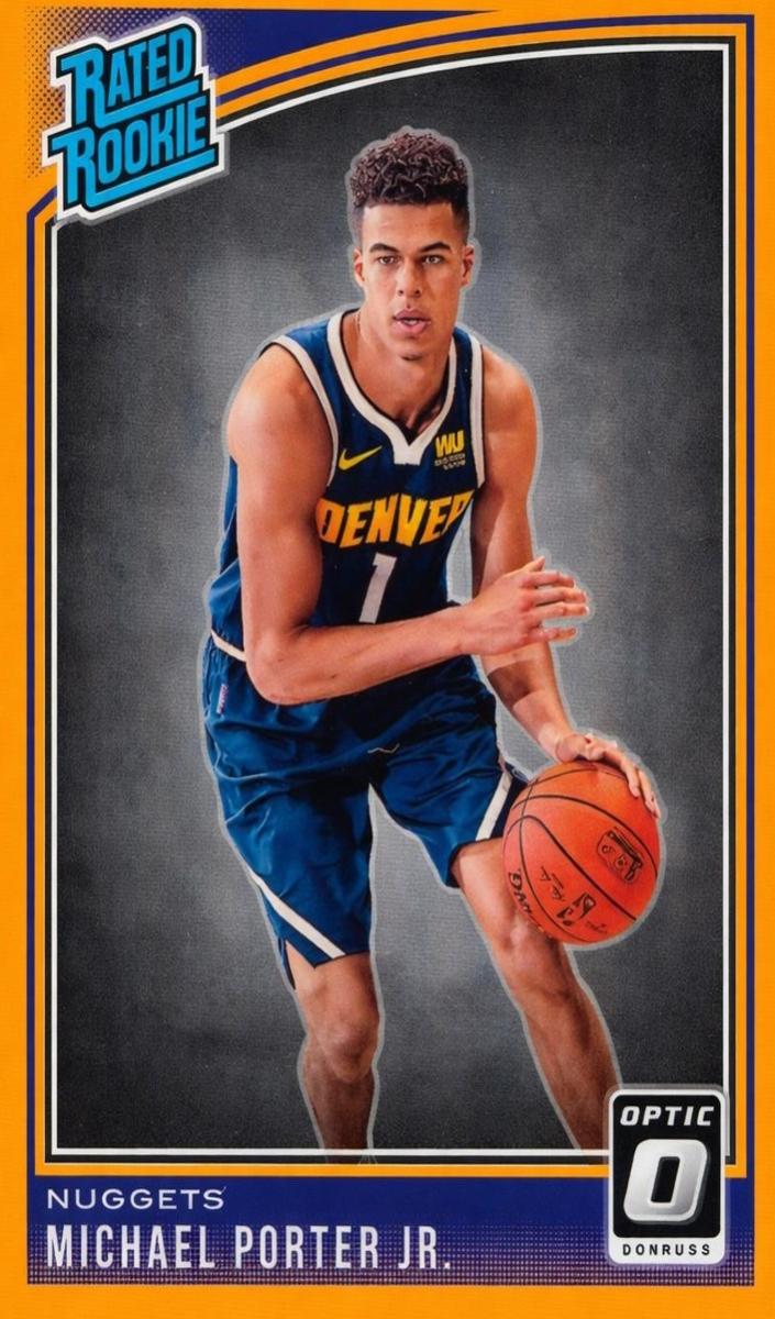 2018 Donruss Optic Basketball Orange Michael Porter Jr. #182