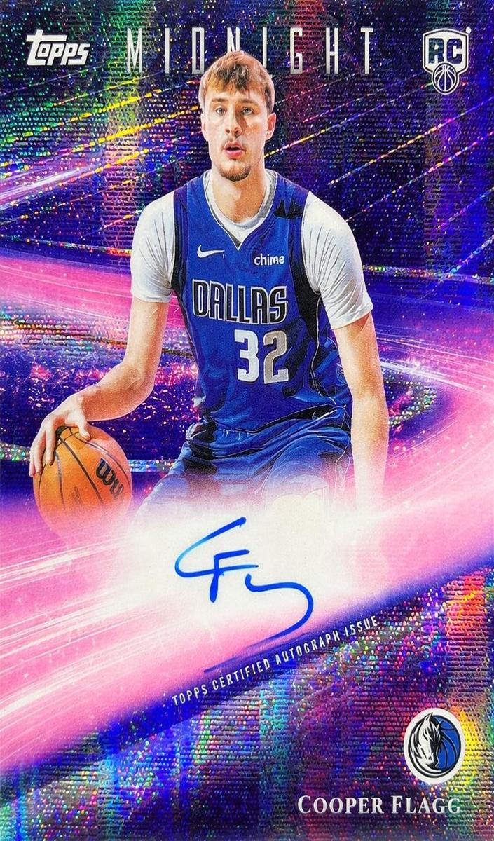 2025 Topps Midnight Basketball Cooper Flagg #RHS-CF