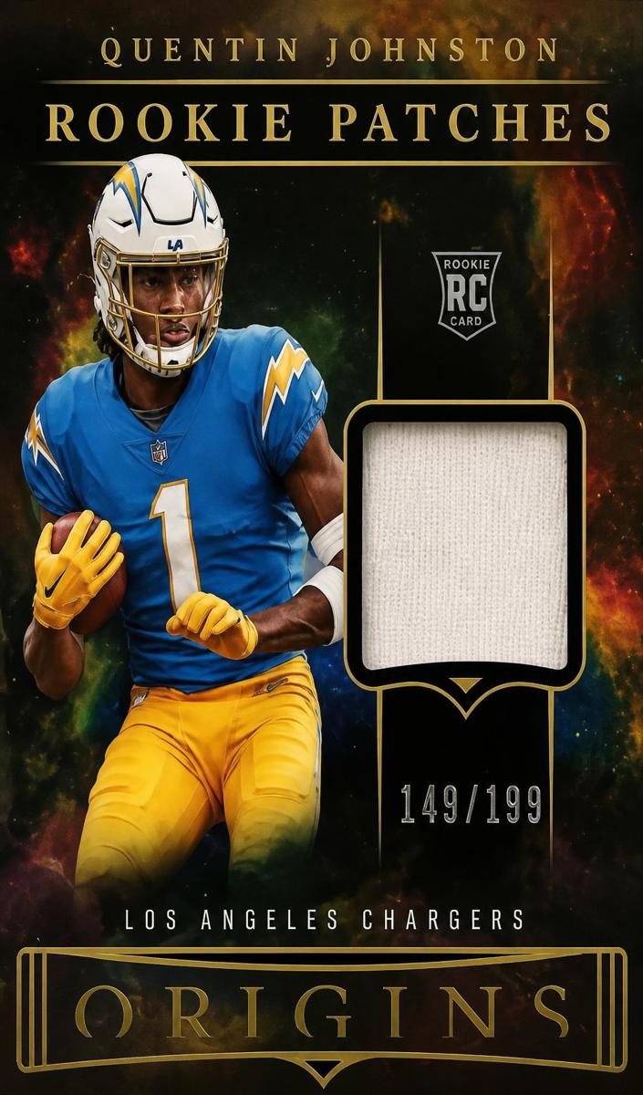 2023 Panini Origins Football Quentin Johnston #RP-QJ