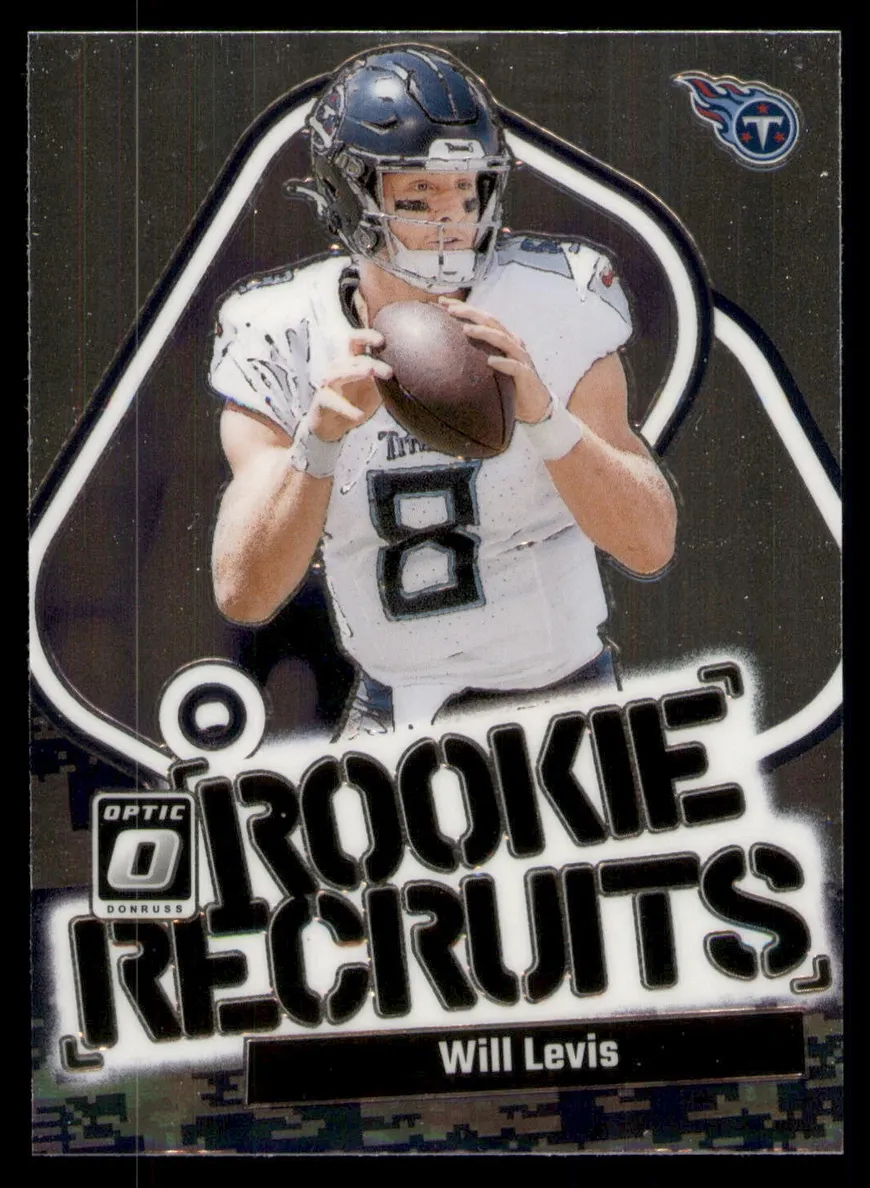 2023 Donruss Optic Football Will Levis #19 PSA 10