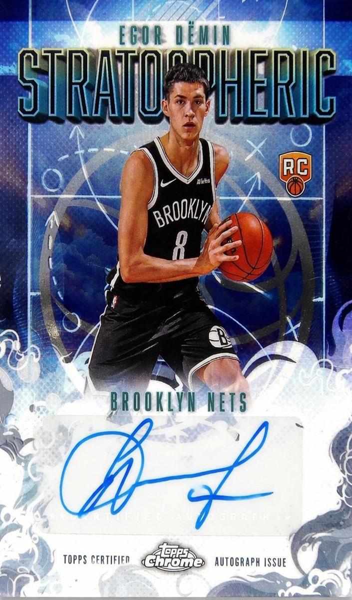 2025 Topps Chrome Basketball Egor Demin #SMR-ED