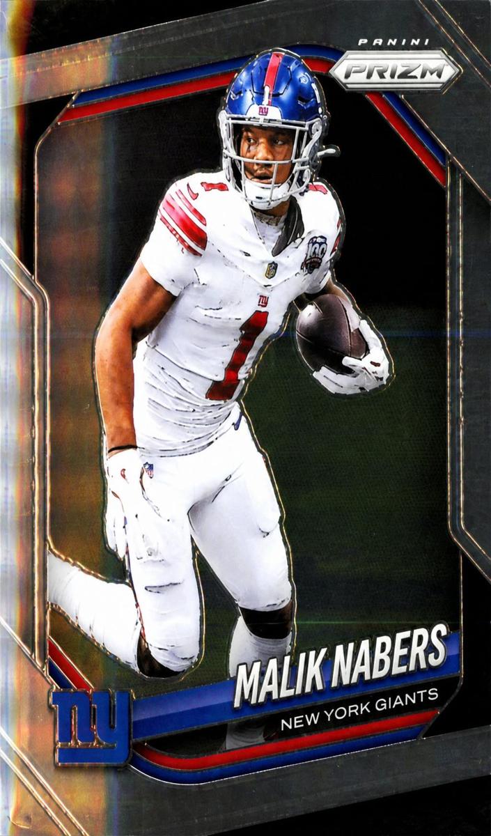2025 Panini Prizm Football Malik Nabers #206