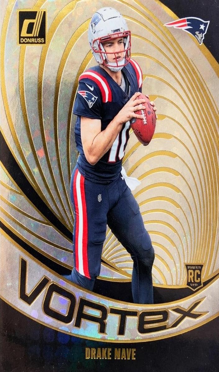 2024 Panini Donruss Football Galactic Drake Maye #VOR-DMA SGC 9.5