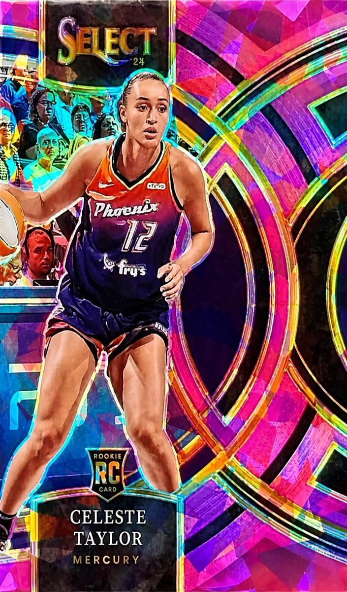 2024 Panini Select WNBA Basketball Pink Ice Celeste Taylor #128