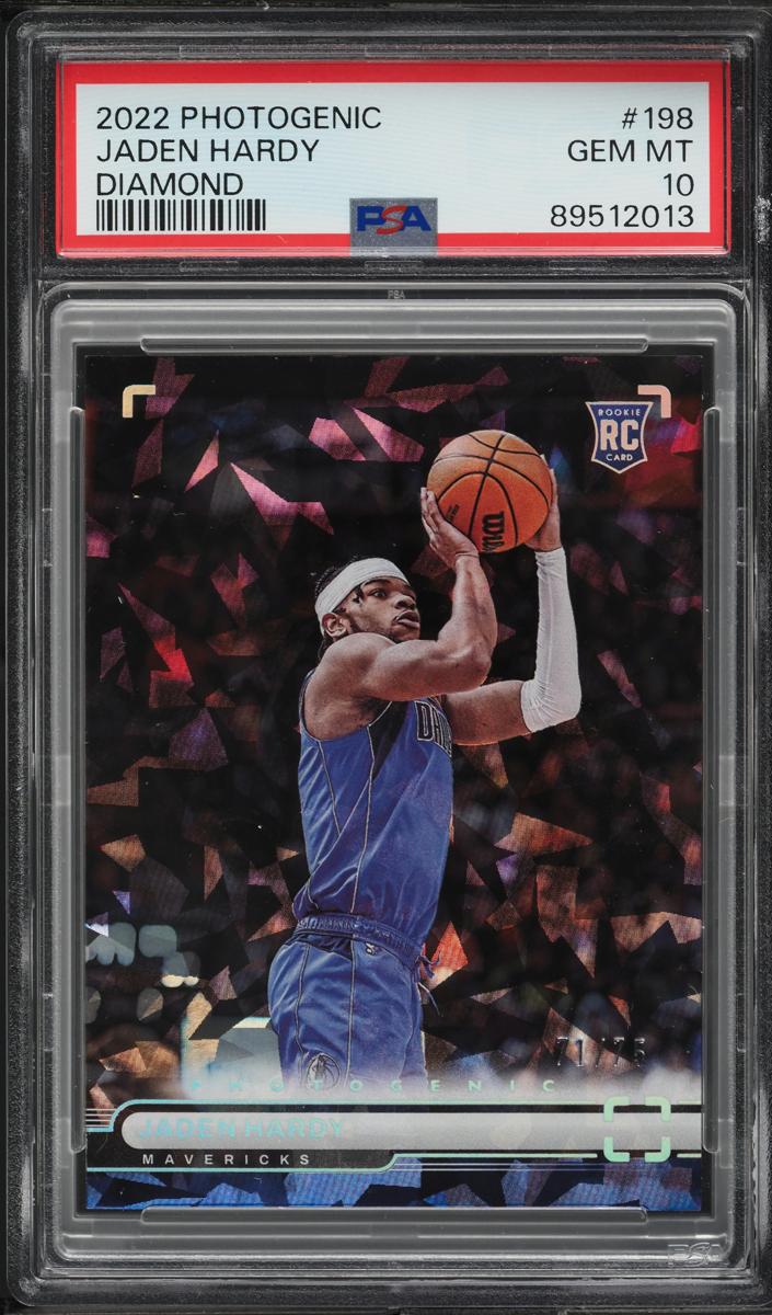 2022 Panini PhotoGenic Basketball Diamond Jaden Hardy #198