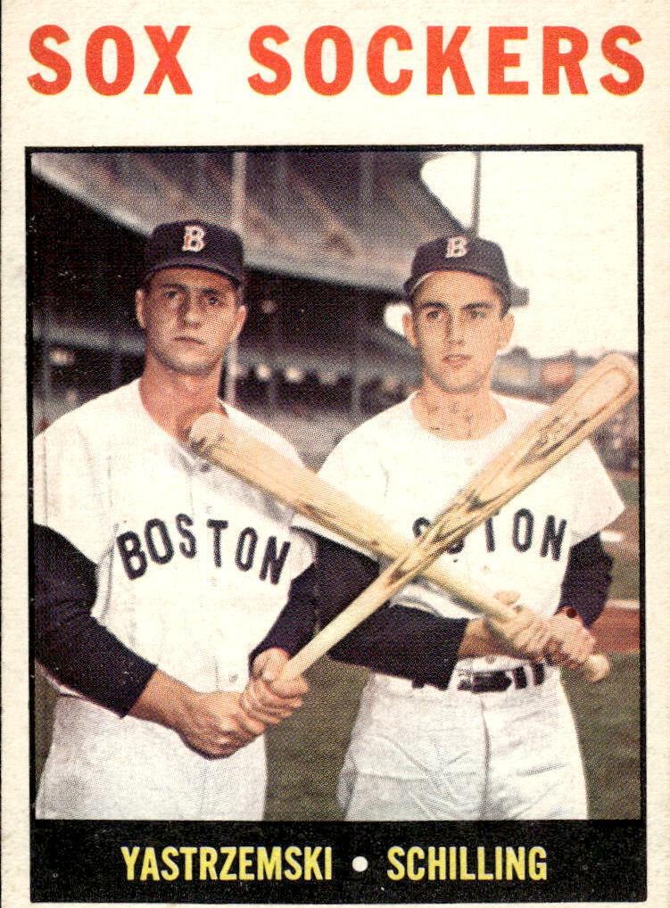 1964 Topps Baseball Sox Sockers #182 PSA 8