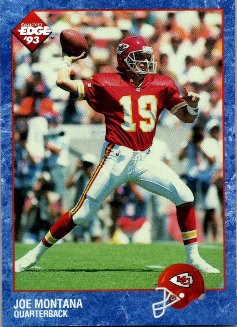 1993 Collector's Edge Football Joe Montana #282 PSA 10