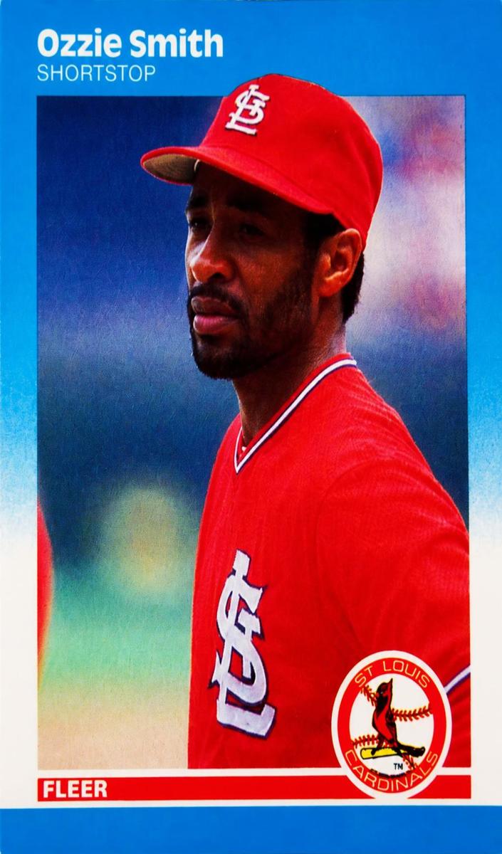 1987 Fleer Baseball Ozzie Smith #308