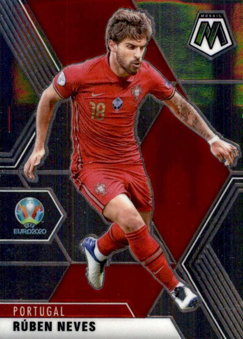 2021 Panini Mosaic UEFA Euro 2020 Soccer Ruben Neves #152