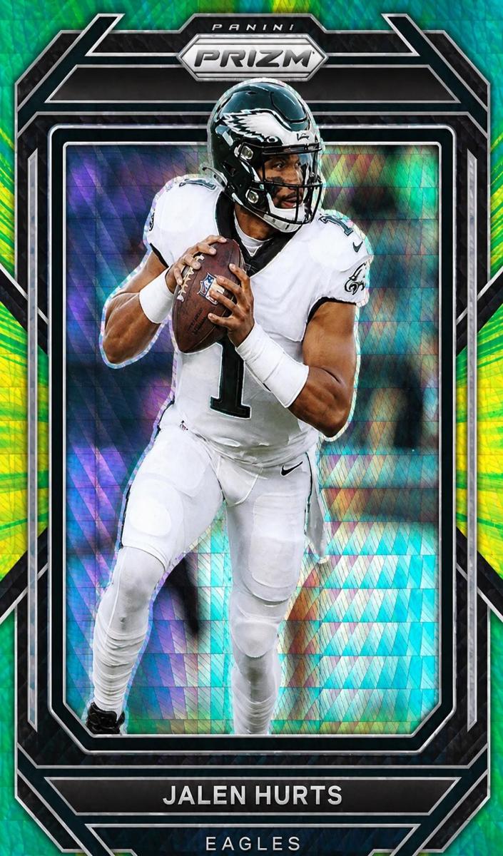 2022 Panini Prizm Football Hyper Jalen Hurts #234 PSA 9
