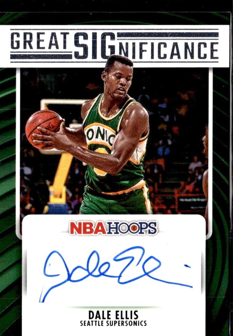 2022 Panini Hoops Basketball Dale Ellis #GS-DEL