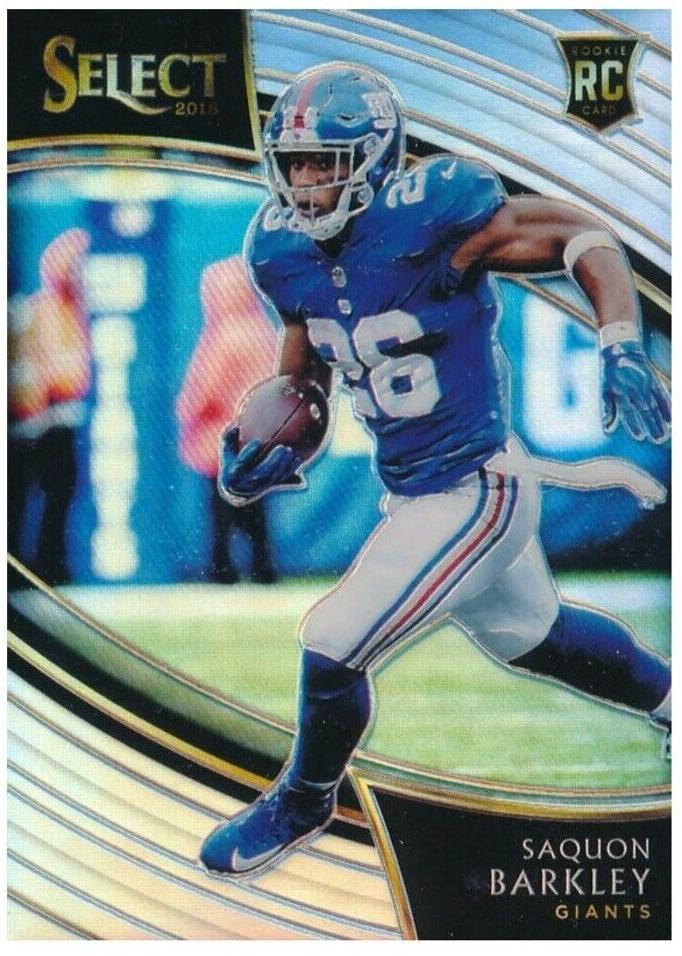 2018 Panini Select Football Silver Saquon Barkley #202