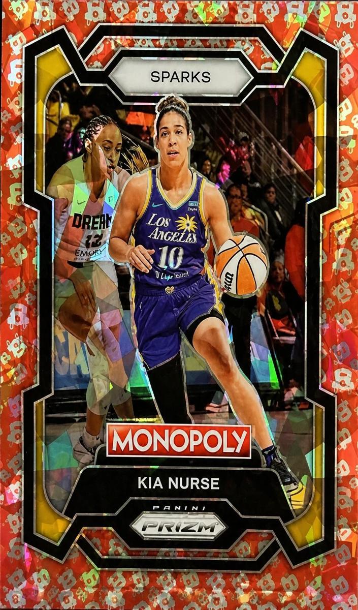 2024 Panini Prizm Monopoly WNBA Basketball Free Parking Kia Nurse #16