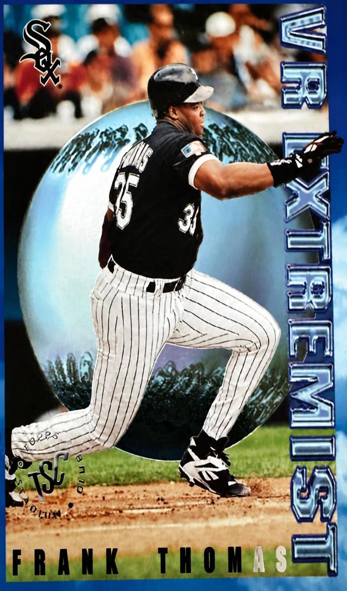 1995 Topps Stadium Club Baseball Members Only Frank Thomas #VRE5 PSA 9