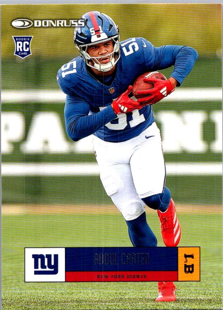 2025 Panini Donruss Football Abdul Carter #R05-ABC