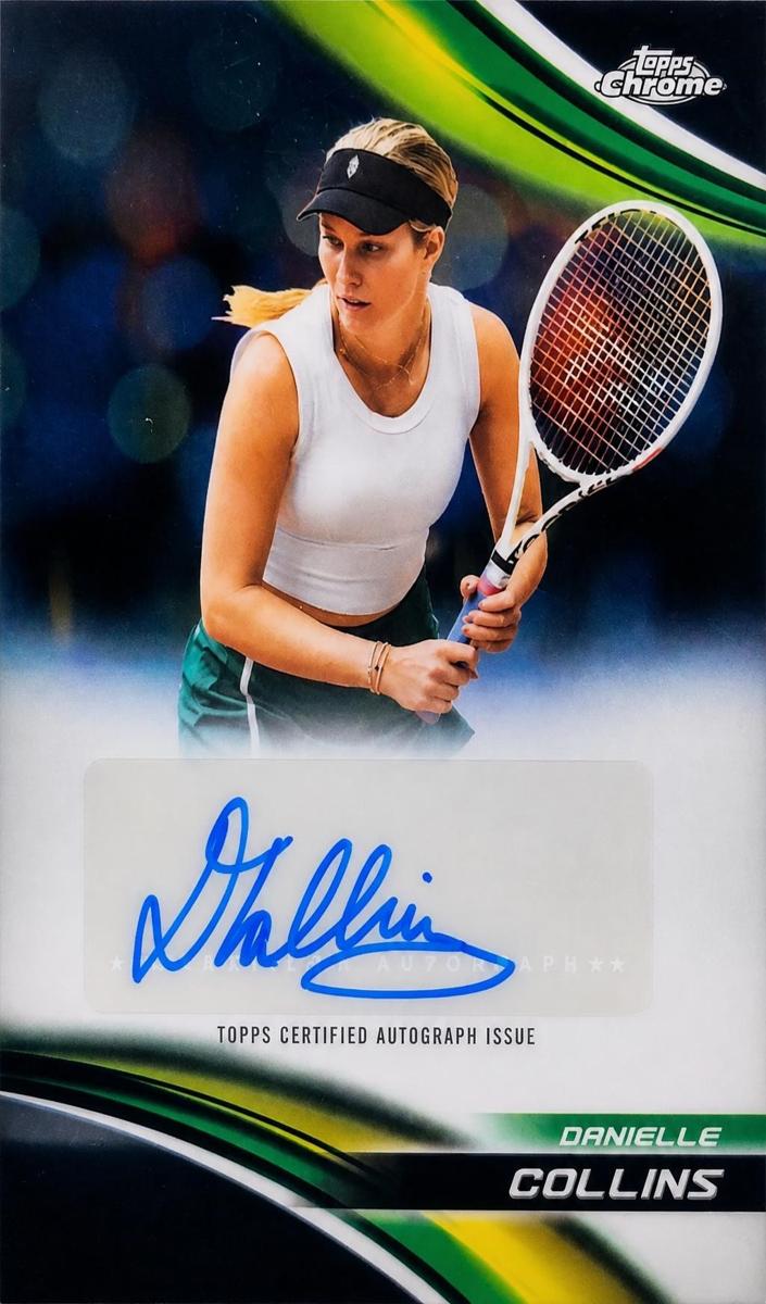 2025 Topps Chrome Tennis Danielle Collins #CA-DCS RAW Ungraded