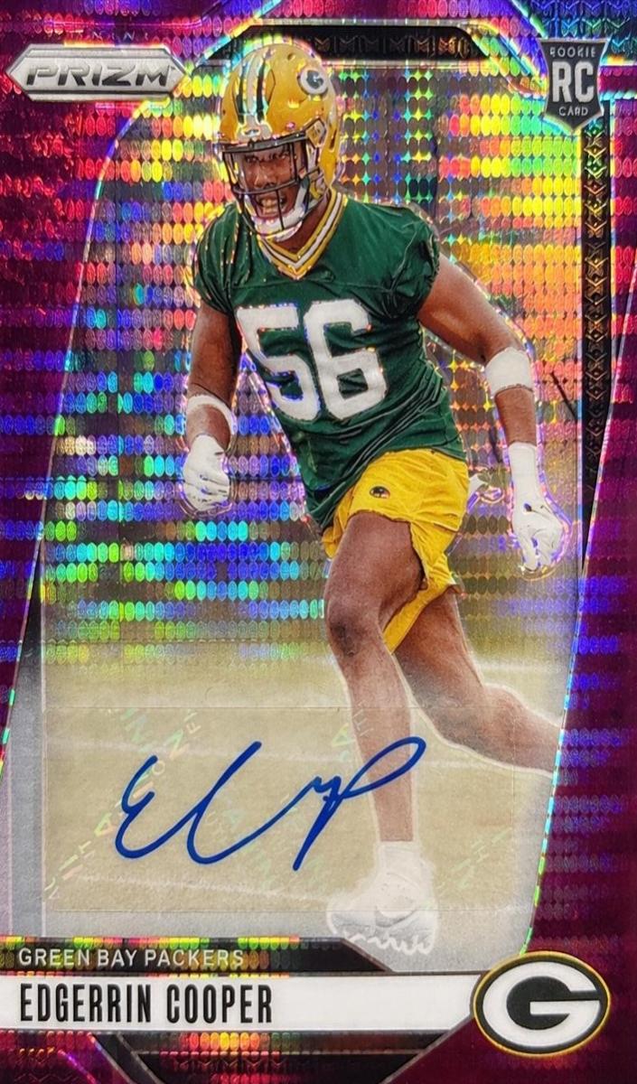 2024 Panini Prizm Football Purple Pulsar Edgerrin Cooper #331