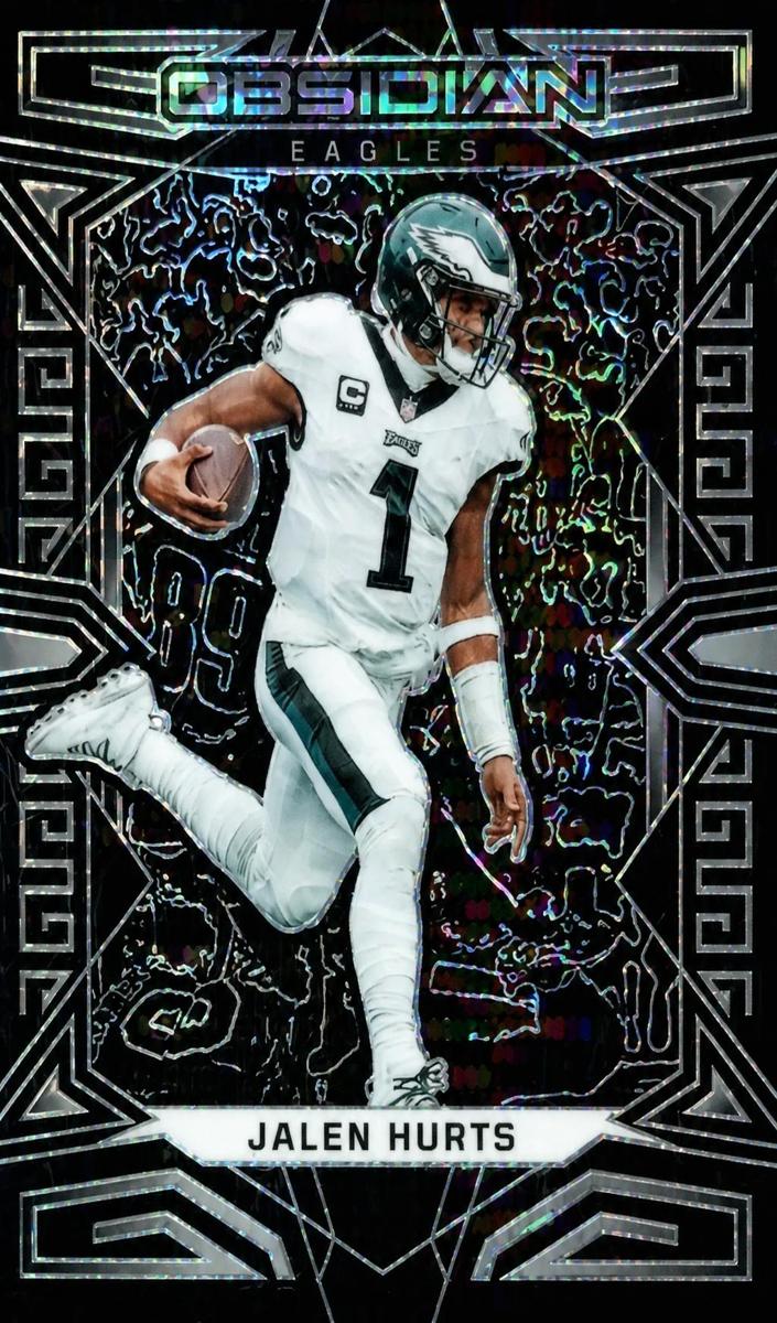 2023 Panini Obsidian Football Jalen Hurts #81