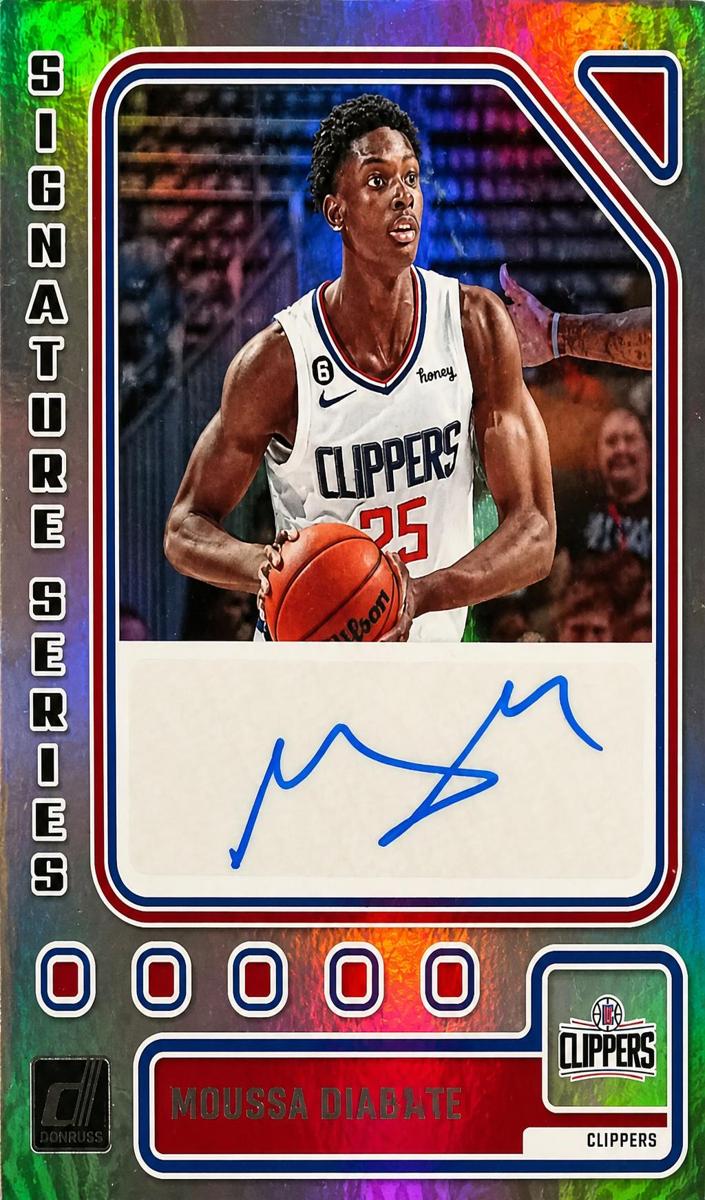 2023 Panini Donruss Basketball Moussa Diabate #SS-DIA
