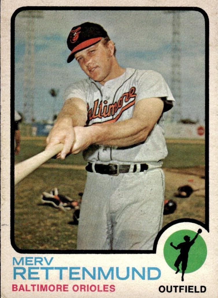 1973 O-Pee-Chee Baseball Merv Rettenmund #56