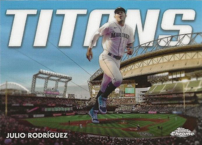 2023 Topps Chrome Update Baseball Julio Rodriguez #CT-17