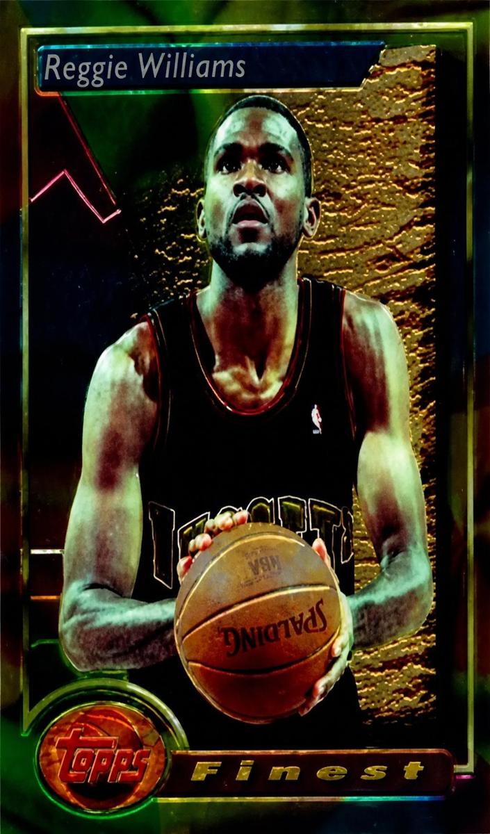 1993 Topps Finest Basketball Reggie Williams #17 PSA 10