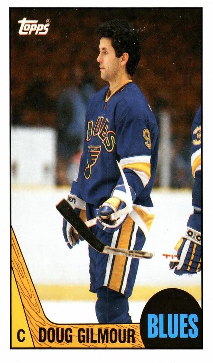 1987 Topps Hockey Doug Gilmour #175