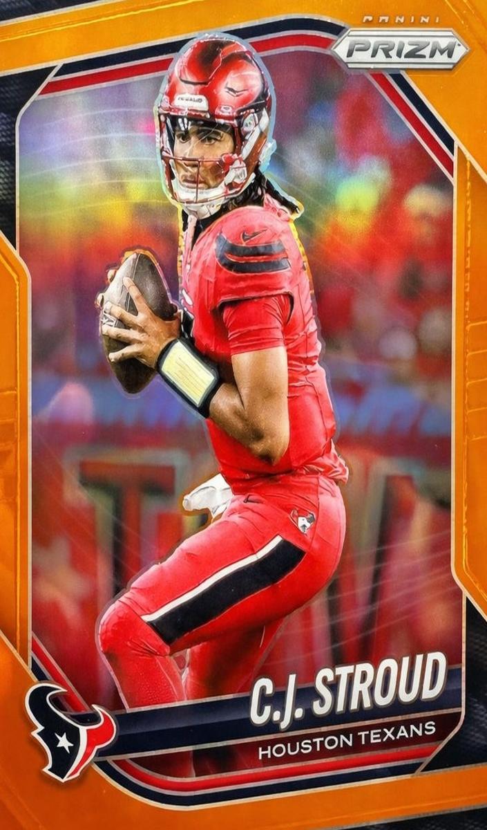 2025 Panini Prizm Football Orange C.J. Stroud #143