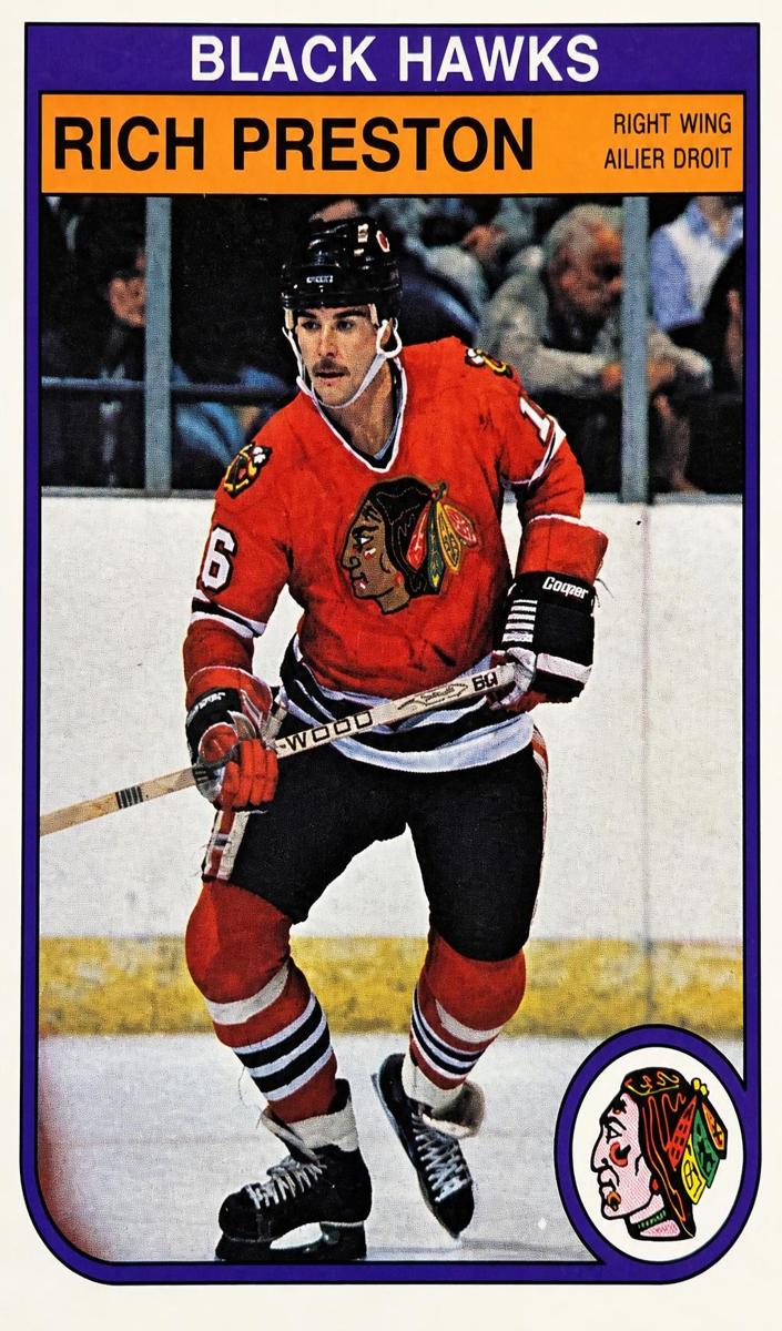 1982 O-Pee-Chee Hockey Rich Preston #71 PSA 10