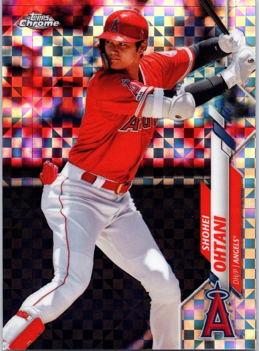 2020 Topps Chrome Baseball X-Fractor Shohei Ohtani #21 PSA 10