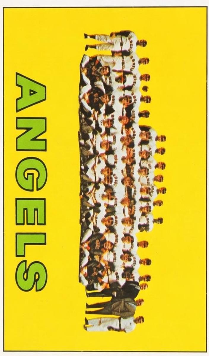 1967 Topps Baseball California Angels #327