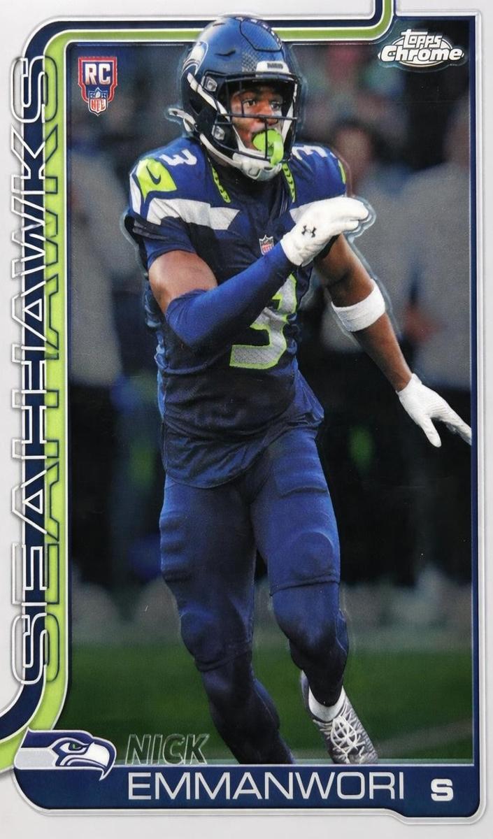2025 Topps Chrome Football Nick Emmanwori #348