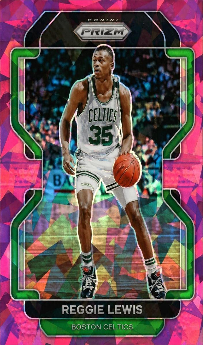 2021 Panini Prizm Basketball Pink Ice Prizm Reggie Lewis #279