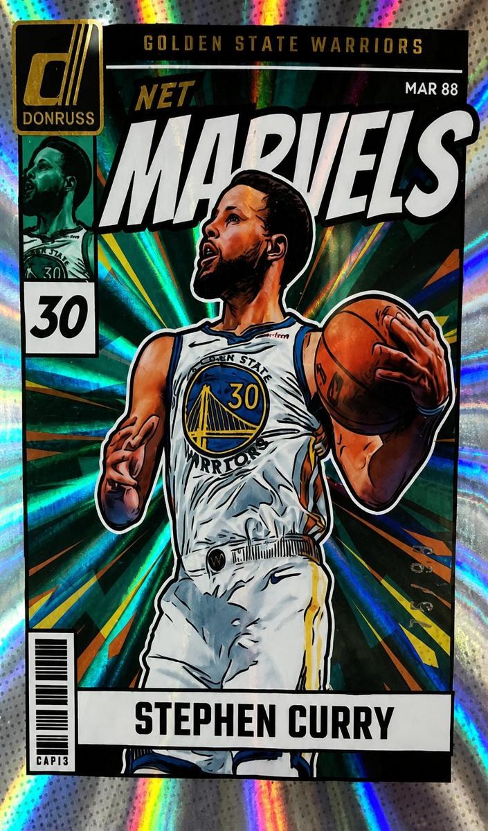 2024 Panini Donruss Basketball Holo Laser Stephen Curry #9