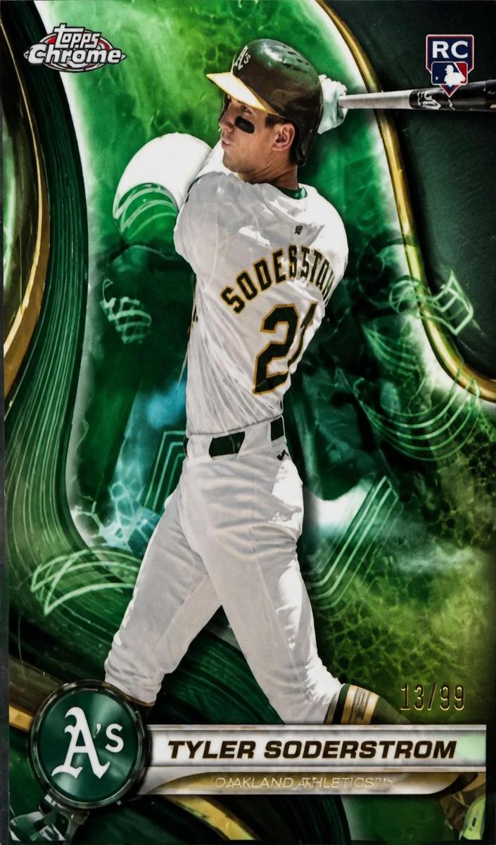2024 Bowman's Best Baseball Green Tyler Soderstrom #47