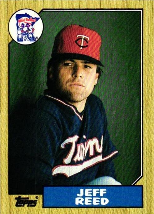 1987 Topps Baseball Jeff Reed #247